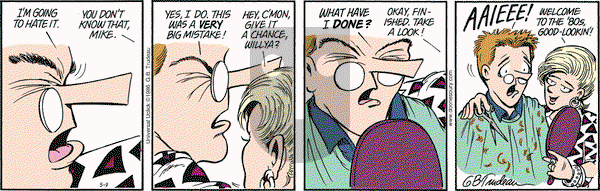 Doonesbury on Monday May 9, 2016 Comic Strip