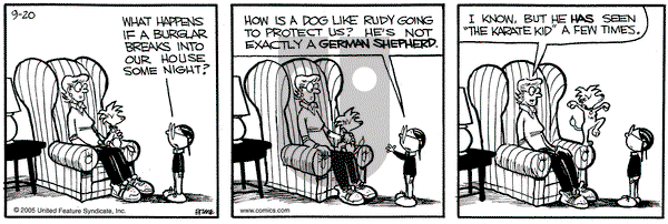 Grand Avenue on Tuesday September 20, 2005 Comic Strip