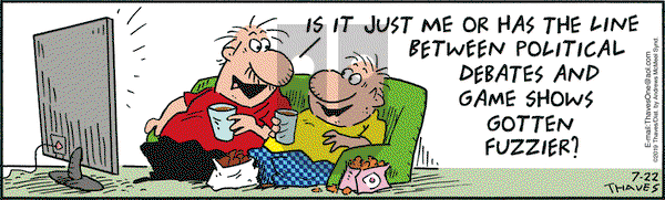 Frank and Ernest on Monday July 22, 2019 Comic Strip