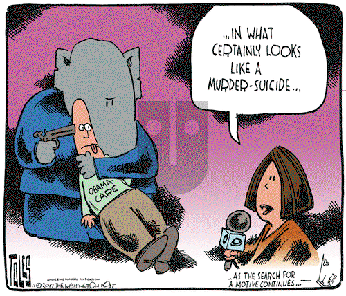 Tom Toles on Friday November 17, 2017 Comic Strip