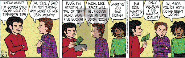 Luann - Wednesday October 16, 2019 Comic Strip