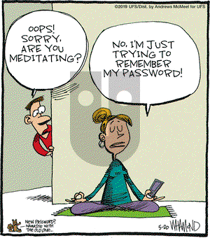 Reality Check on Monday May 20, 2019 Comic Strip