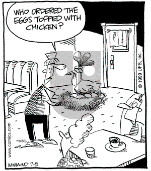 Reality Check on Monday July 5, 1999 Comic Strip