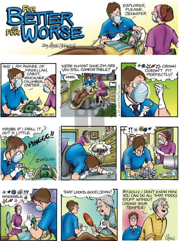 For Better or For Worse on Sunday June 22, 2003 Comic Strip