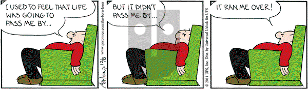 The Born Loser on Thursday December 8, 2011 Comic Strip