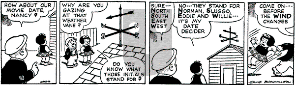 Nancy Classics on Tuesday April 1, 2025 Comic Strip