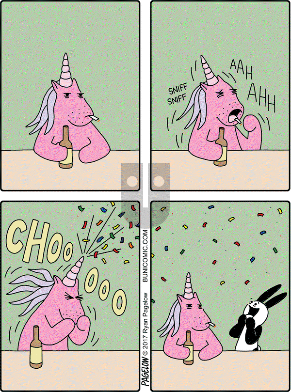 Buni on Friday July 14, 2017 Comic Strip