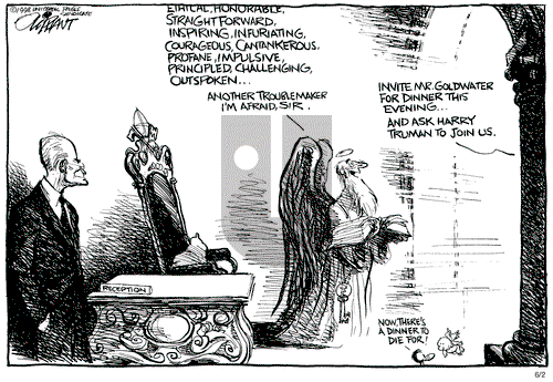 Pat Oliphant on Tuesday June 2, 1998 Comic Strip