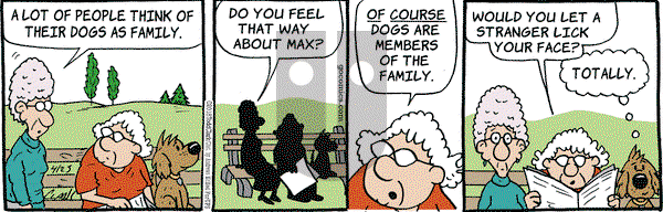 Lola on Wednesday April 25, 2018 Comic Strip