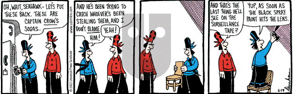 Overboard on Wednesday June 19, 2002 Comic Strip
