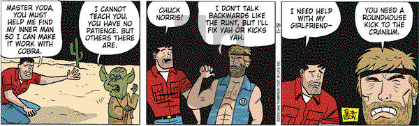 Rip Haywire on Thursday November 19, 2009 Comic Strip