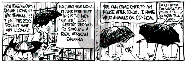 Adam@Home on Thursday October 12, 1995 Comic Strip