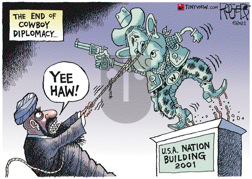 Rob Rogers on Tuesday August 17, 2021 Comic Strip