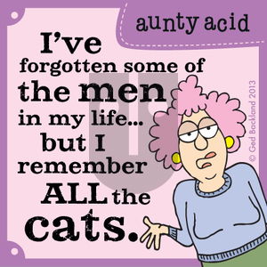 Aunty Acid on Monday October 21, 2013 Comic Strip