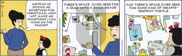 Nancy on Friday December 14, 2018 Comic Strip