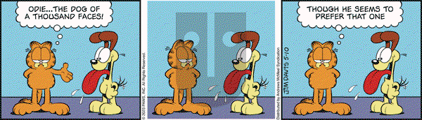 Garfield - Wednesday May 10, 2023 Comic Strip