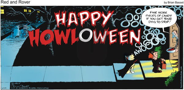 Red and Rover on Sunday October 29, 2017 Comic Strip