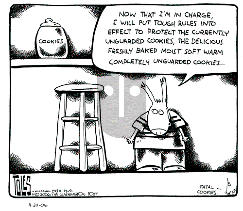 Tom Toles on Thursday November 30, 2006 Comic Strip