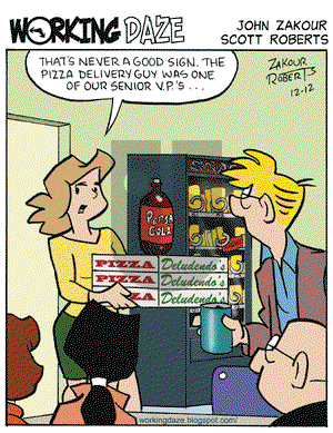 Working Daze on Friday December 12, 2008 Comic Strip