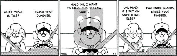 FoxTrot on Saturday February 7, 2004 Comic Strip