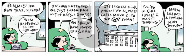 Ten Cats - Tuesday December 30, 2014 Comic Strip