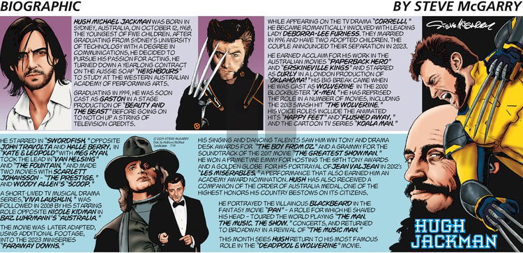 Biographic on Sunday July 14, 2024 Comic Strip
