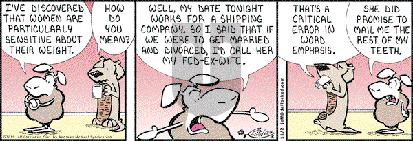 DeFlocked on Saturday November 2, 2019 Comic Strip