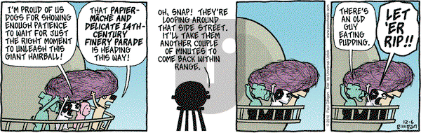 Pooch Cafe on Thursday December 6, 2012 Comic Strip