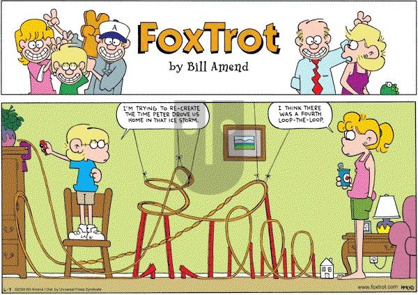 FoxTrot on Sunday June 7, 2009 Comic Strip