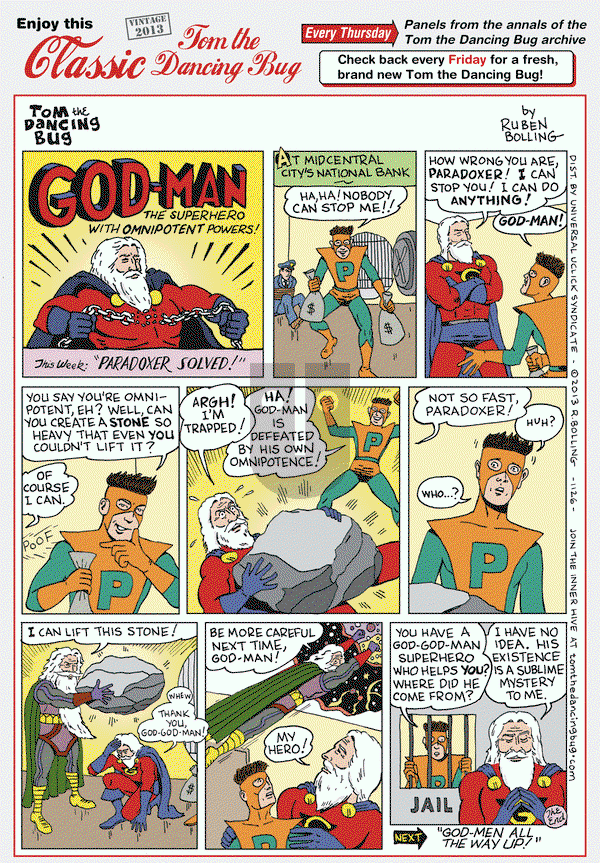 Tom the Dancing Bug on Thursday September 19, 2019 Comic Strip