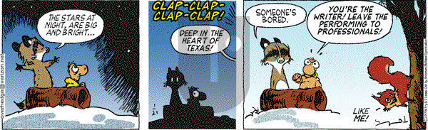 Over the Hedge on Saturday January 21, 2017 Comic Strip