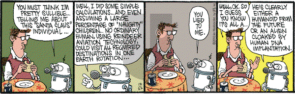 Monty on Wednesday December 22, 2010 Comic Strip