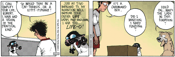 Get Fuzzy on Thursday January 19, 2006 Comic Strip