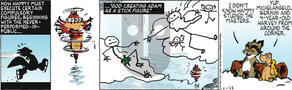 Over the Hedge on Thursday January 11, 2018 Comic Strip