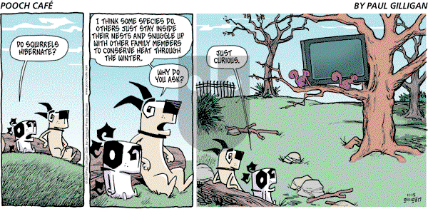 Pooch Cafe on Sunday November 15, 2009 Comic Strip