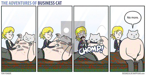 The Adventures of Business Cat - Monday October 12, 2015 Comic Strip