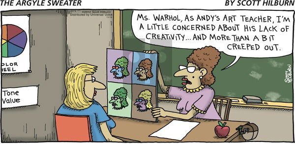 The Argyle Sweater on Sunday November 18, 2012 Comic Strip