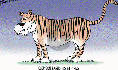 Robert Ariail on Wednesday January 9, 2019 Comic Strip