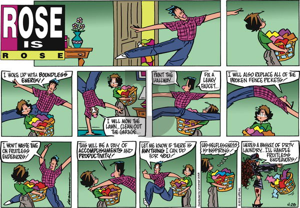 Rose is Rose on Sunday April 28, 2013 Comic Strip