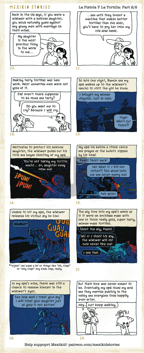 Mexikid Stories on Friday August 25, 2023 Comic Strip