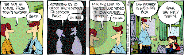 The Buckets on Monday August 31, 2009 Comic Strip