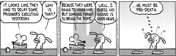 Pearls Before Swine on Monday February 2, 2004 Comic Strip