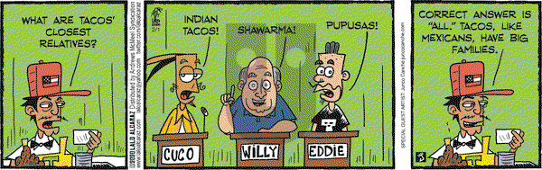 La Cucaracha on Saturday February 1, 2020 Comic Strip