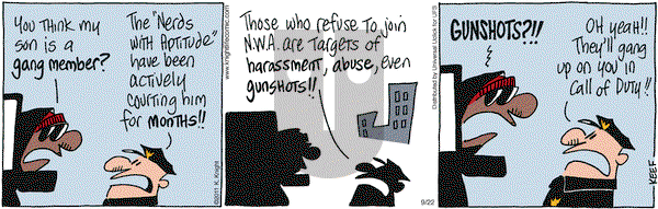 The Knight Life on Thursday September 22, 2011 Comic Strip