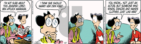 Baldo - Thursday January 2, 2003 Comic Strip