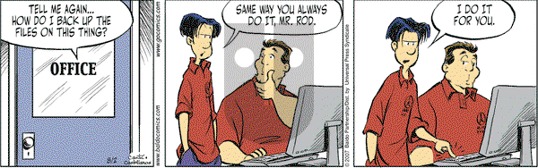 Baldo on Thursday August 2, 2007 Comic Strip