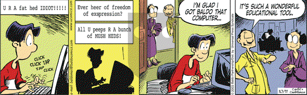 Baldo on Saturday October 11, 2003 Comic Strip