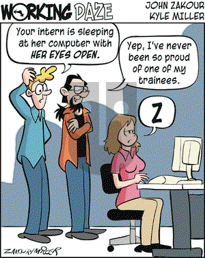 Working Daze on Friday September 24, 2004 Comic Strip