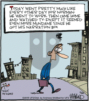 Reality Check on Saturday July 20, 2019 Comic Strip