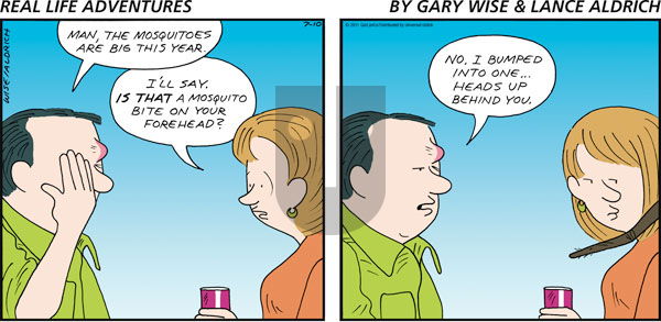 Real Life Adventures - Wednesday July 9, 2025 Comic Strip
